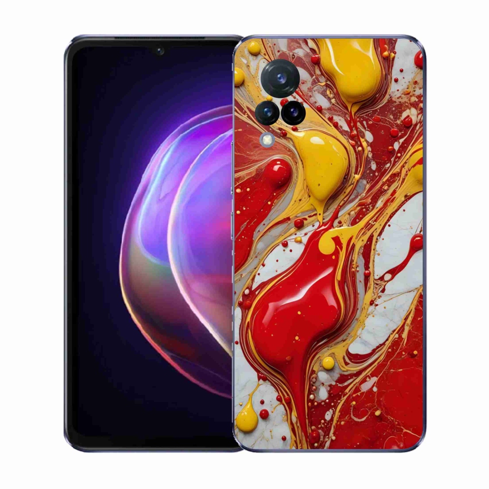 Gélový kryt mmCase na Vivo V21 4G/5G - abstraktný motív 42