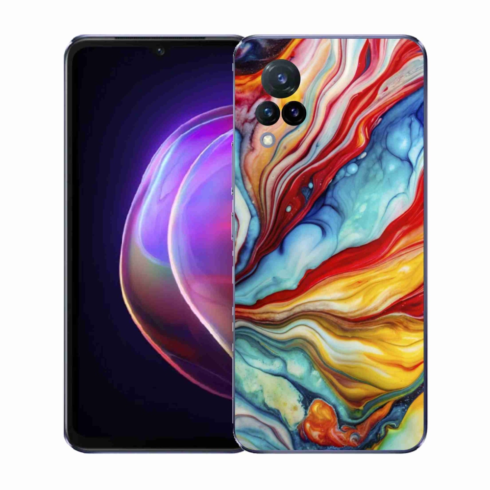 Gélový kryt mmCase na Vivo V21 4G/5G - abstraktný motív 58