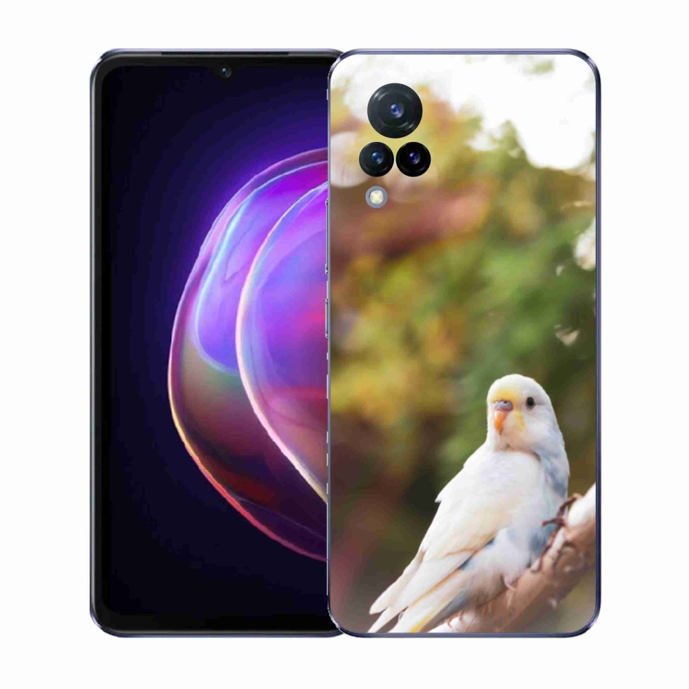 Gélový kryt mmCase na Vivo V21 4G/5G - andulka biela