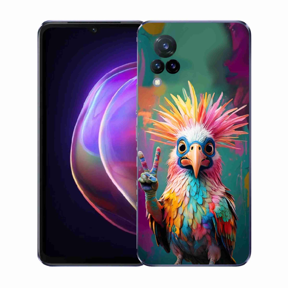 Gélový kryt mmCase na Vivo V21 4G/5G - farebný rebel