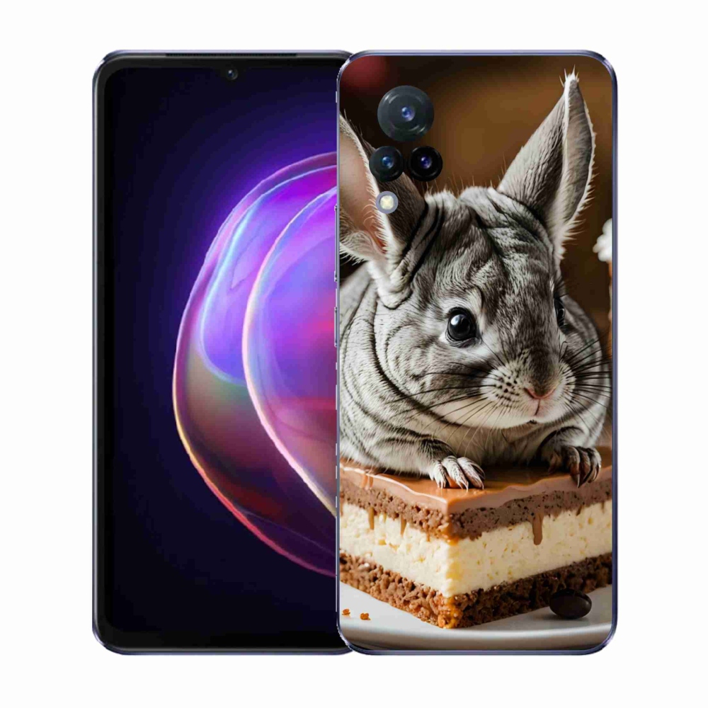 Gélový kryt mmCase na Vivo V21 4G/5G - činčila