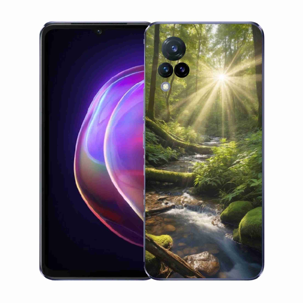 Gélový kryt mmCase na Vivo V21 4G/5G - hlbina lesa