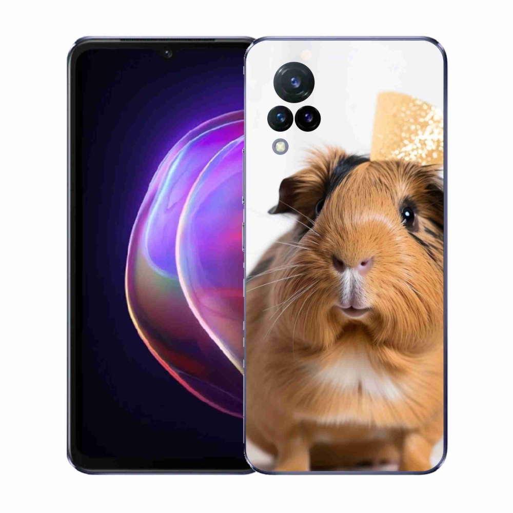 Gélový kryt mmCase na Vivo V21 4G/5G - hnedé morča