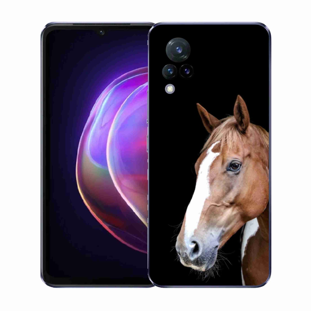 Gélový kryt mmCase na Vivo V21 4G/5G - hnedý kôň 3