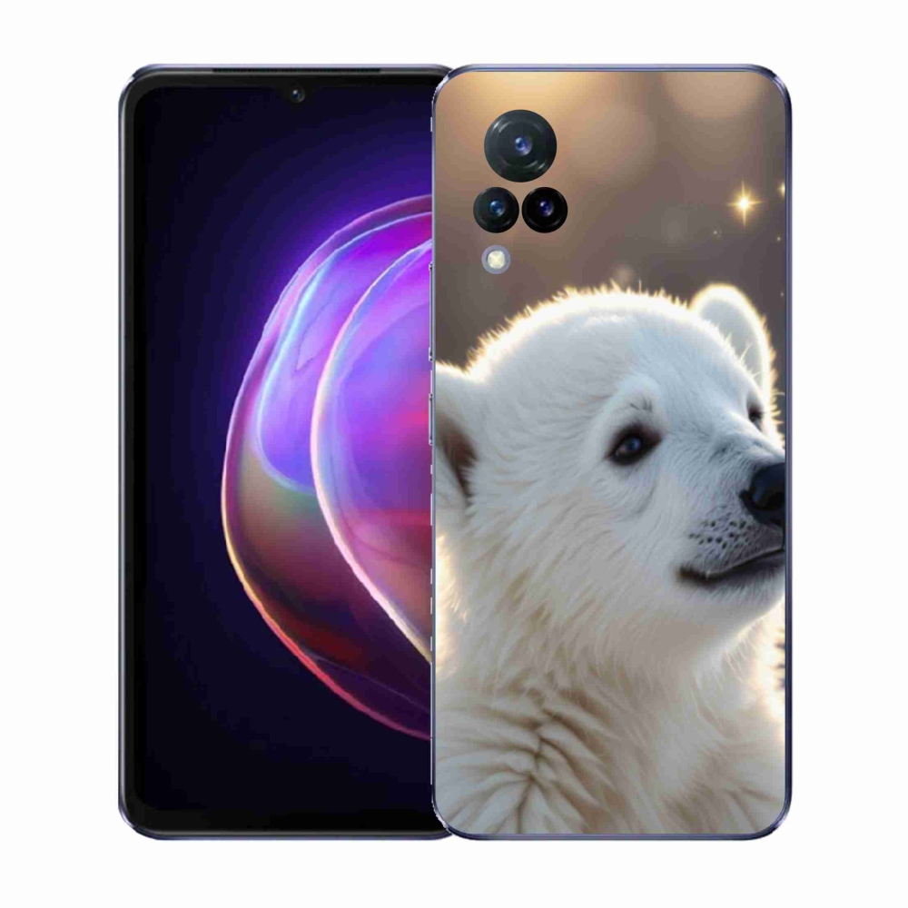 Gélový kryt mmCase na Vivo V21 4G/5G - ľadový medveď