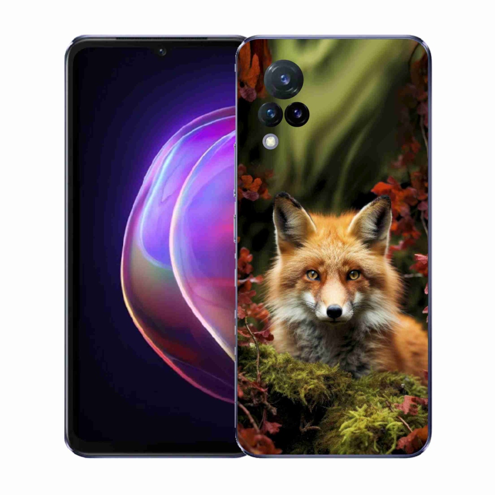Gélový kryt mmCase na Vivo V21 4G/5G - líška v lese