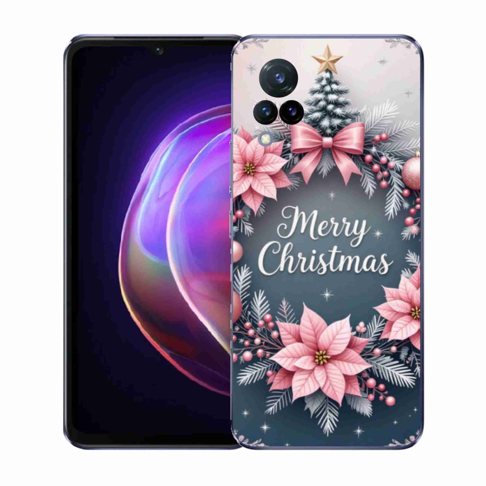 Gélový kryt mmCase na Vivo V21 4G/5G - merry christmas