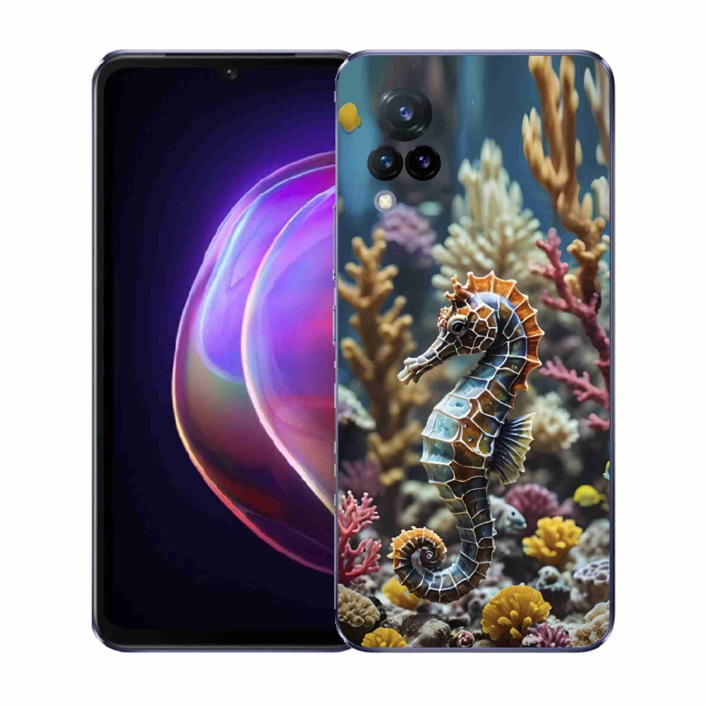 Gélový kryt mmCase na Vivo V21 4G/5G - morský koník 2