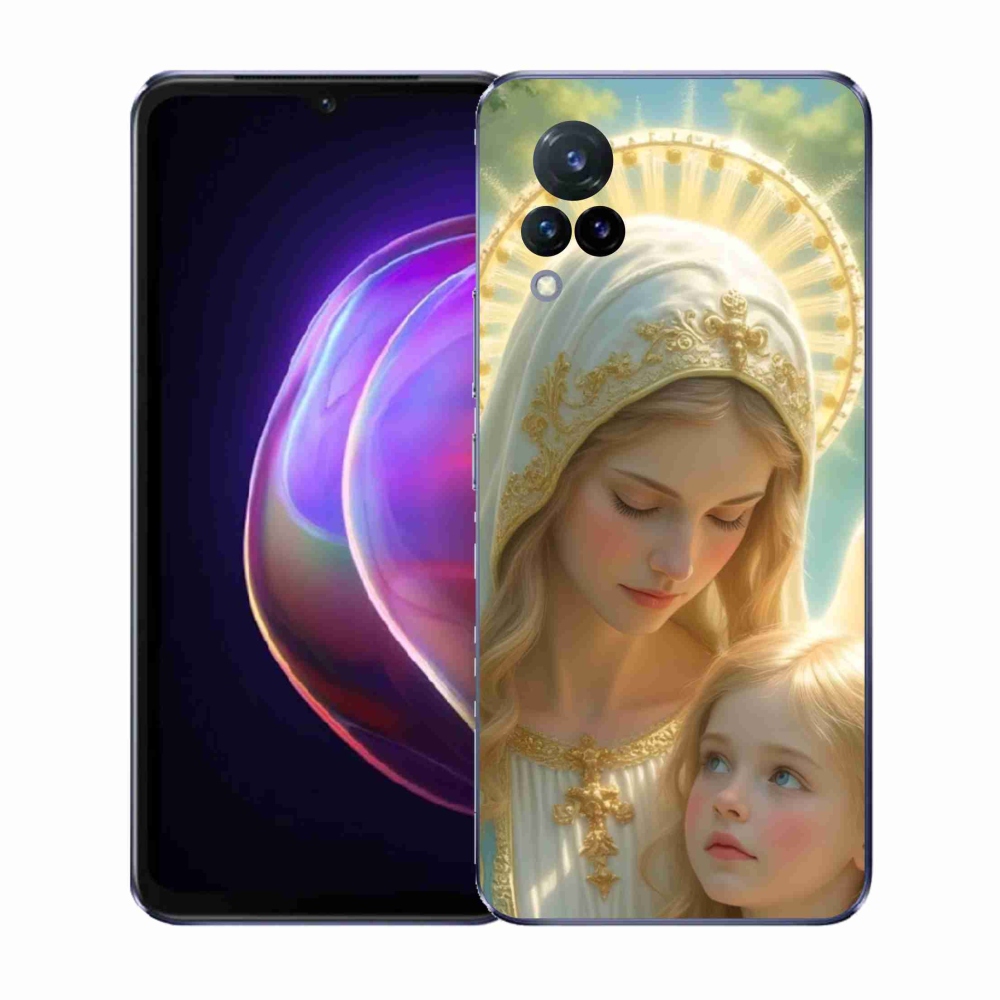 Gélový kryt mmCase na Vivo V21 4G/5G - náboženský motív 2