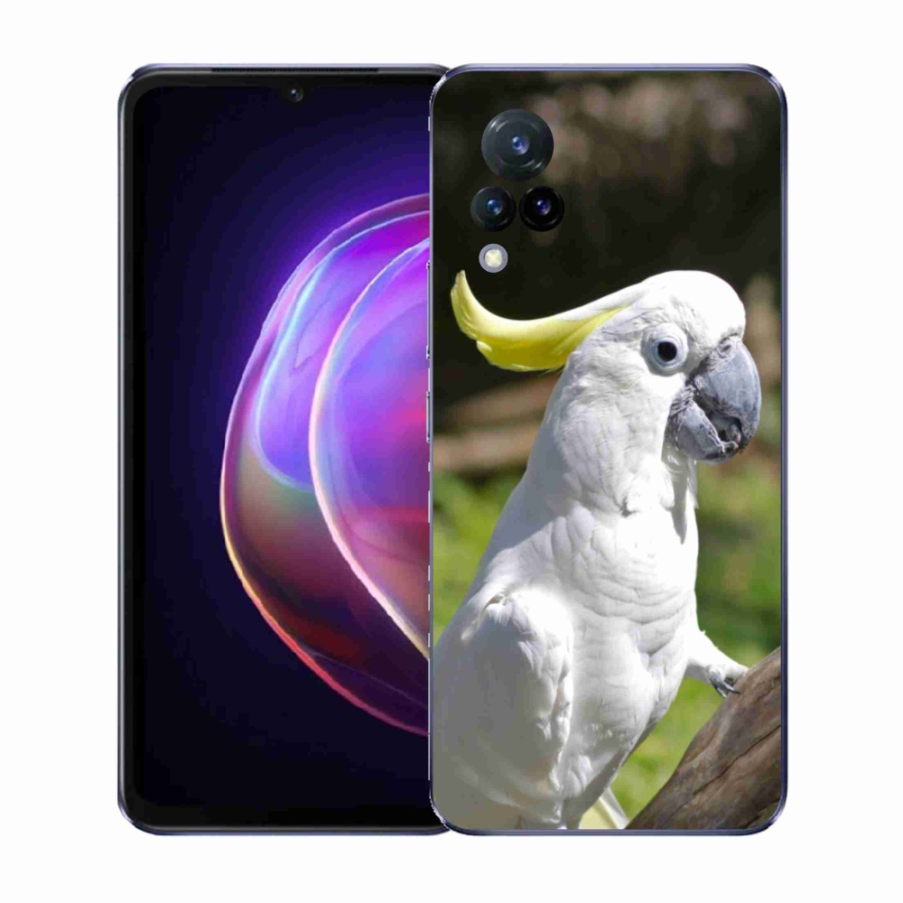 Gélový kryt mmCase na Vivo V21 4G/5G - papagáj kakadu 2