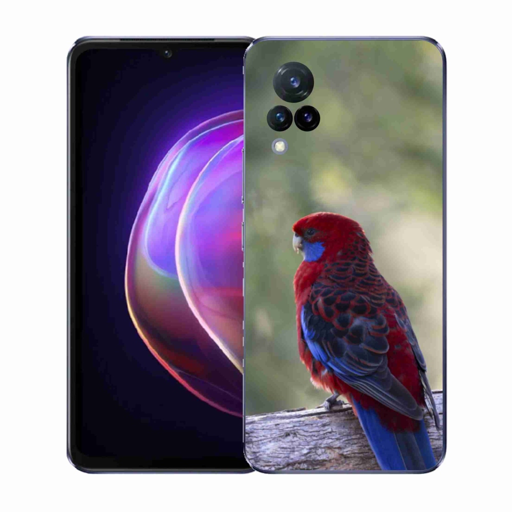 Gélový kryt mmCase na Vivo V21 4G/5G - papagáj rosela