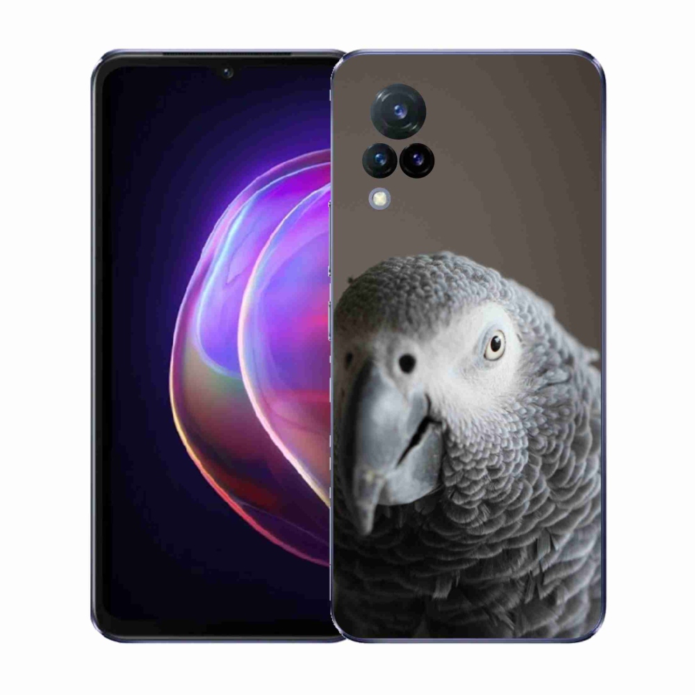 Gélový kryt mmCase na Vivo V21 4G/5G - papagáj žako 2