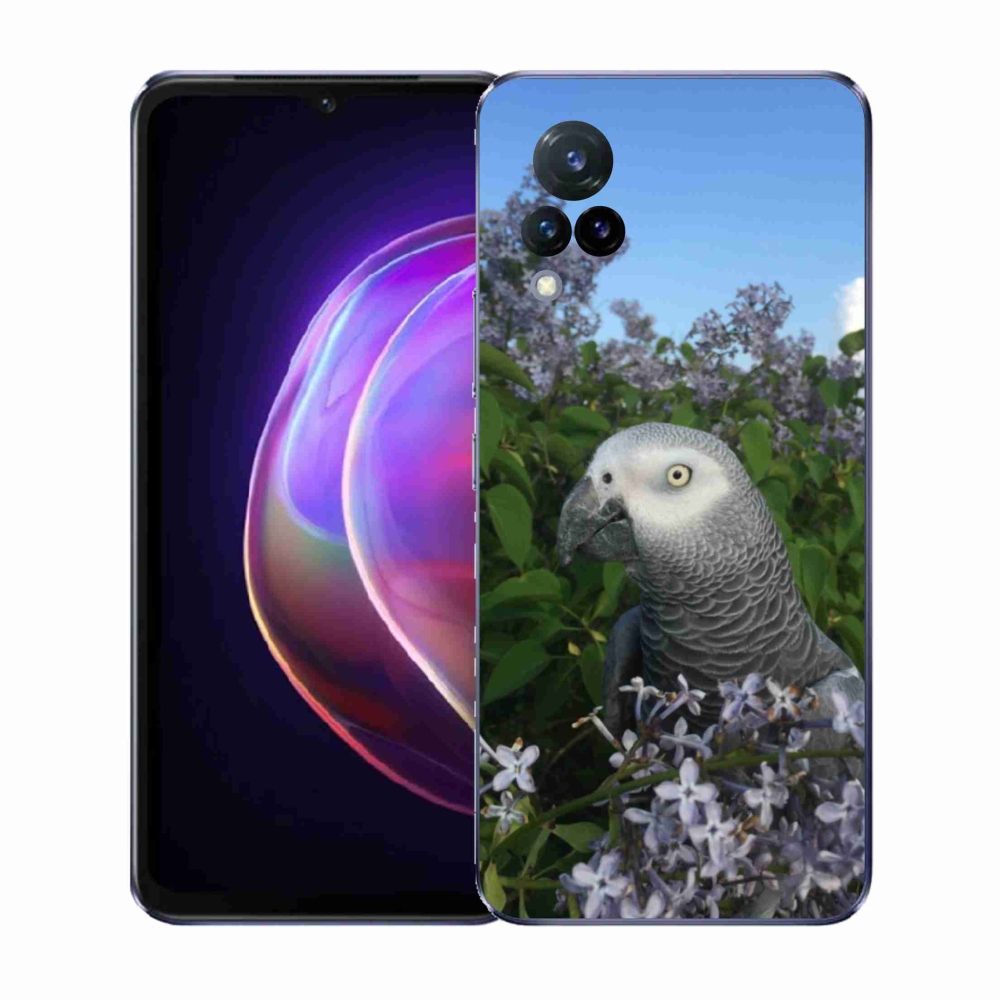 Gélový kryt mmCase na Vivo V21 4G/5G - papagáj žako