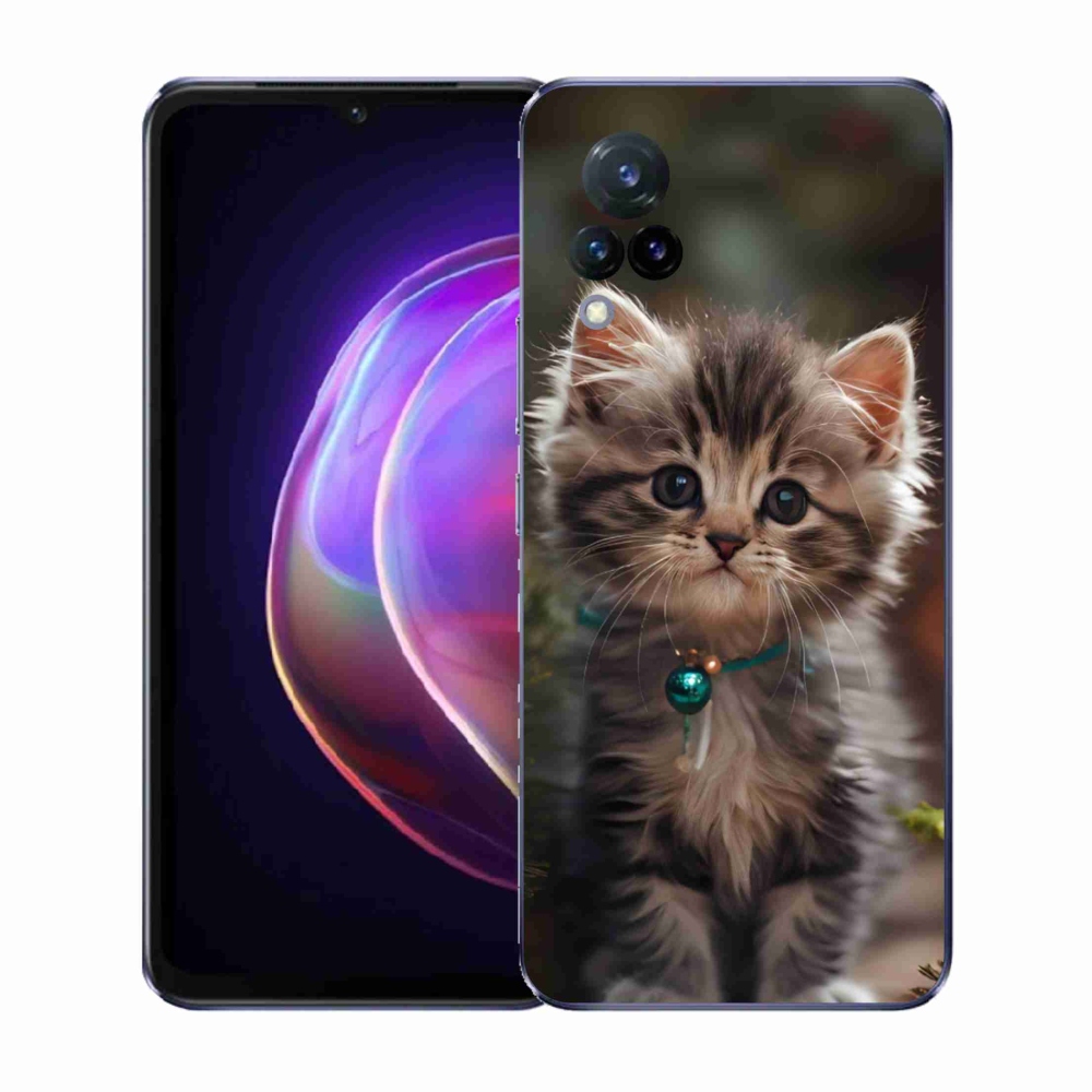 Gélový kryt mmCase na Vivo V21 4G/5G - roztomilé mačiatko 11