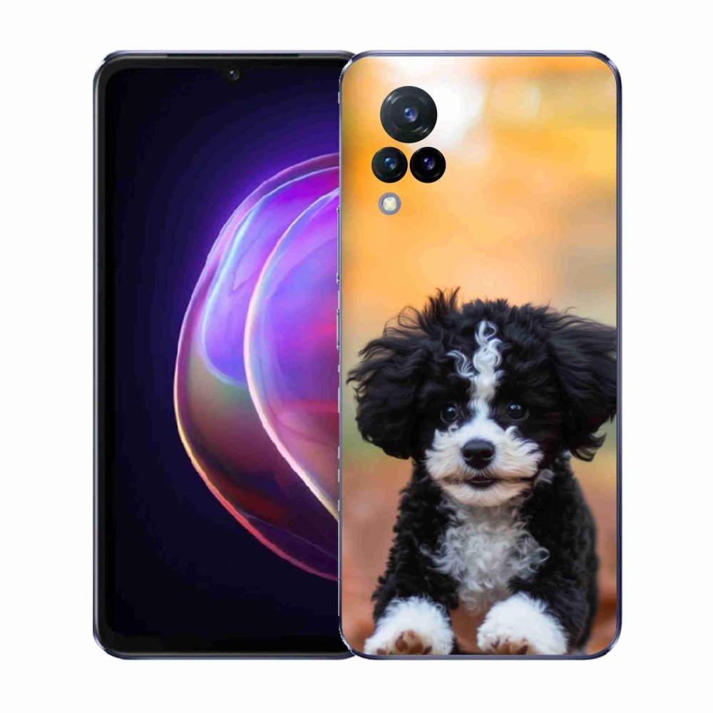 Gélový kryt mmCase na Vivo V21 4G/5G - roztomilé šteňa 2