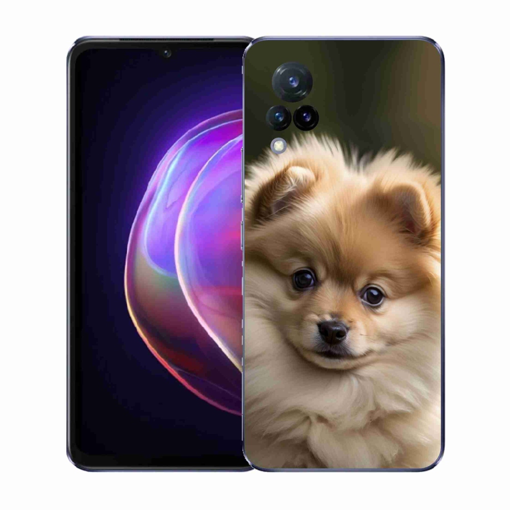 Gélový kryt mmCase na Vivo V21 4G/5G - roztomilý pomeranian 2
