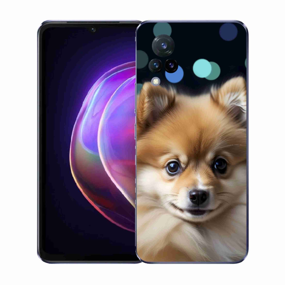 Gélový kryt mmCase na Vivo V21 4G/5G - roztomilý pomeranian