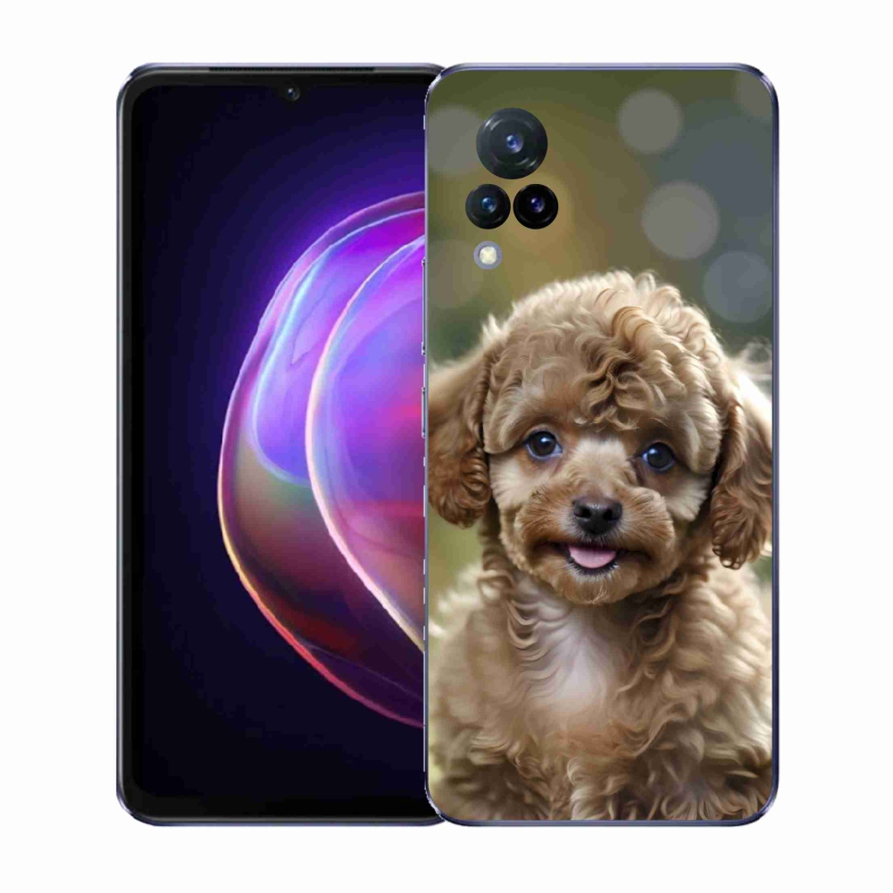Gélový kryt mmCase na Vivo V21 4G/5G - roztomilý pudel