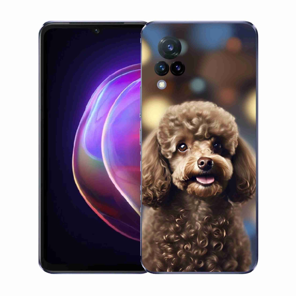Gélový kryt mmCase na Vivo V21 4G/5G - roztomilý pudel