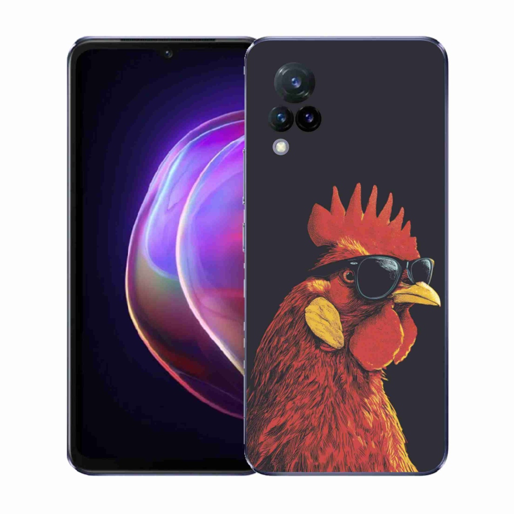 Gélový kryt mmCase na Vivo V21 4G/5G - štýlový kohút