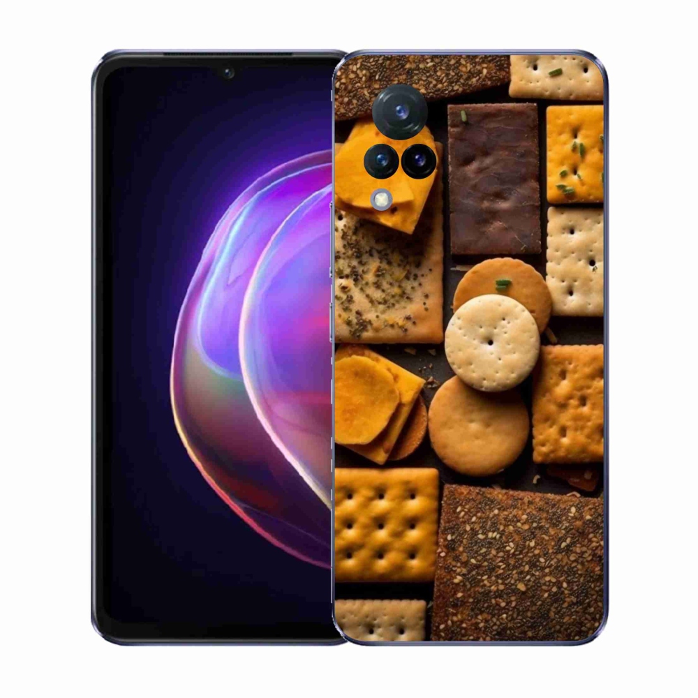 Gélový kryt mmCase na Vivo V21 4G/5G - sušienky