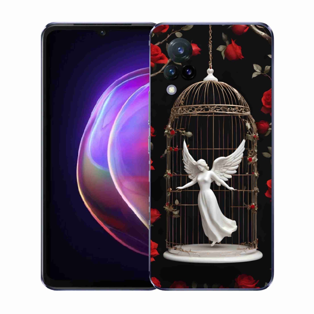 Gélový kryt mmCase na Vivo V21 4G/5G - uväznený anjel