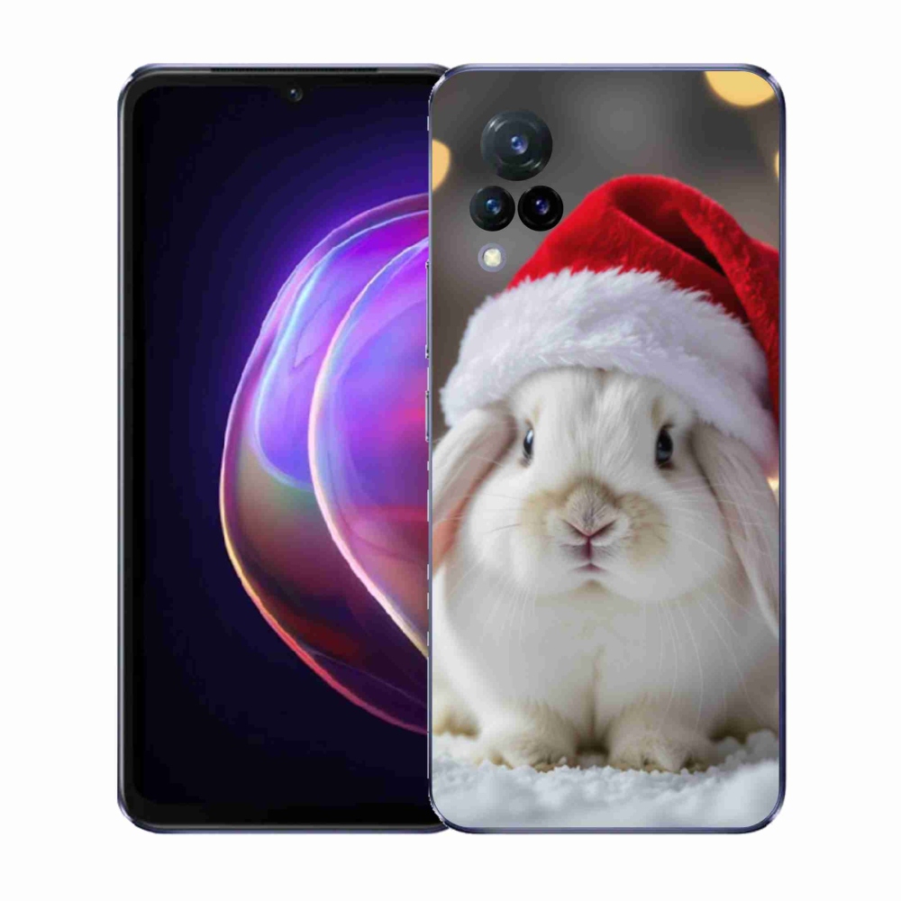 Gélový kryt mmCase na Vivo V21 4G/5G - vianočný králik