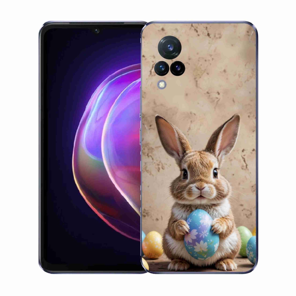Gélový kryt mmCase na Vivo V21 4G/5G - veľkonočný zajačik