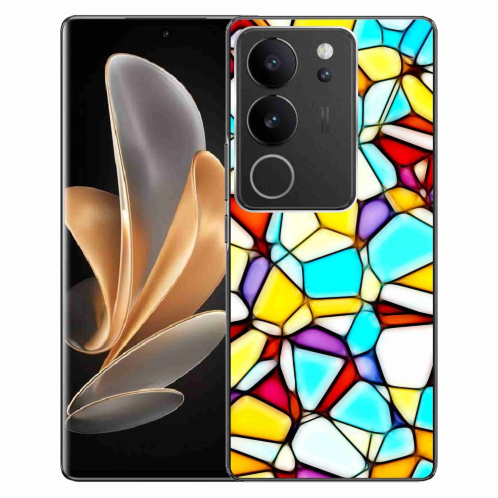 Gélový kryt mmCase na Vivo V29 5G - abstraktný motív 40
