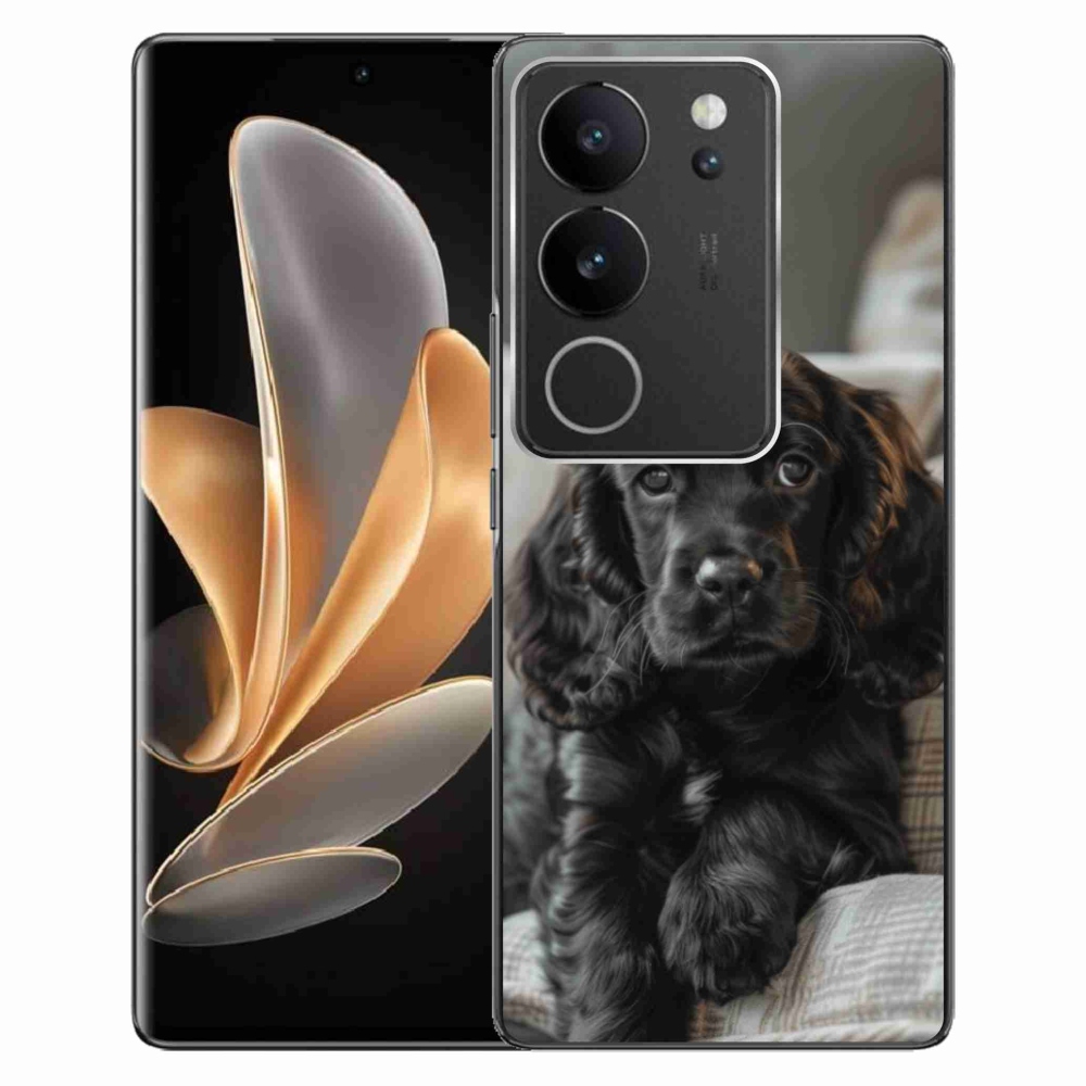 Gélový kryt mmCase na Vivo V29 5G - anglický kokeršpaniel