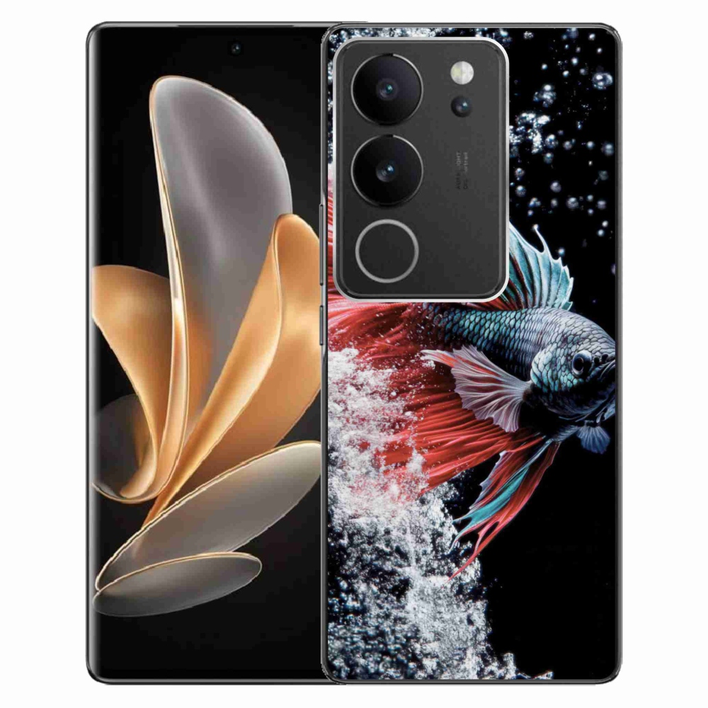 Gélový kryt mmCase na Vivo V29 5G - bojovníčka pestrá