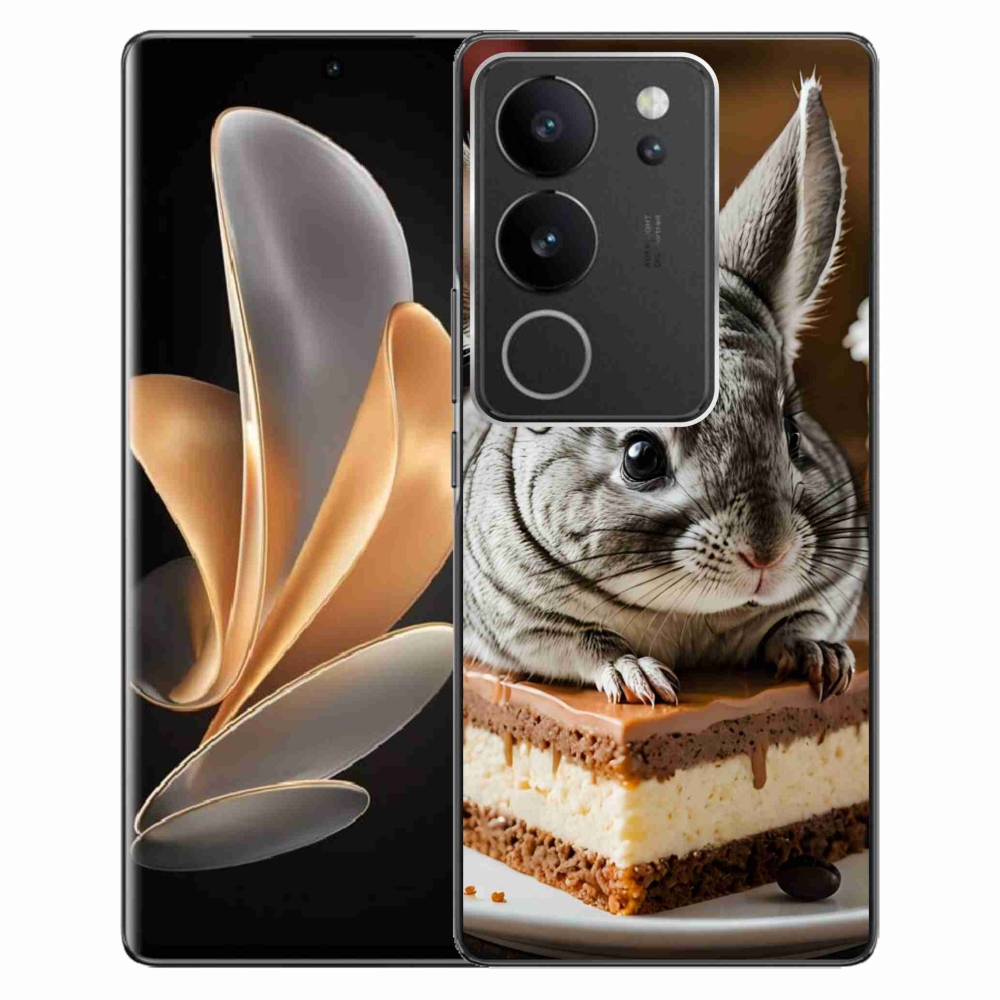Gélový kryt mmCase na Vivo V29 5G - činčila