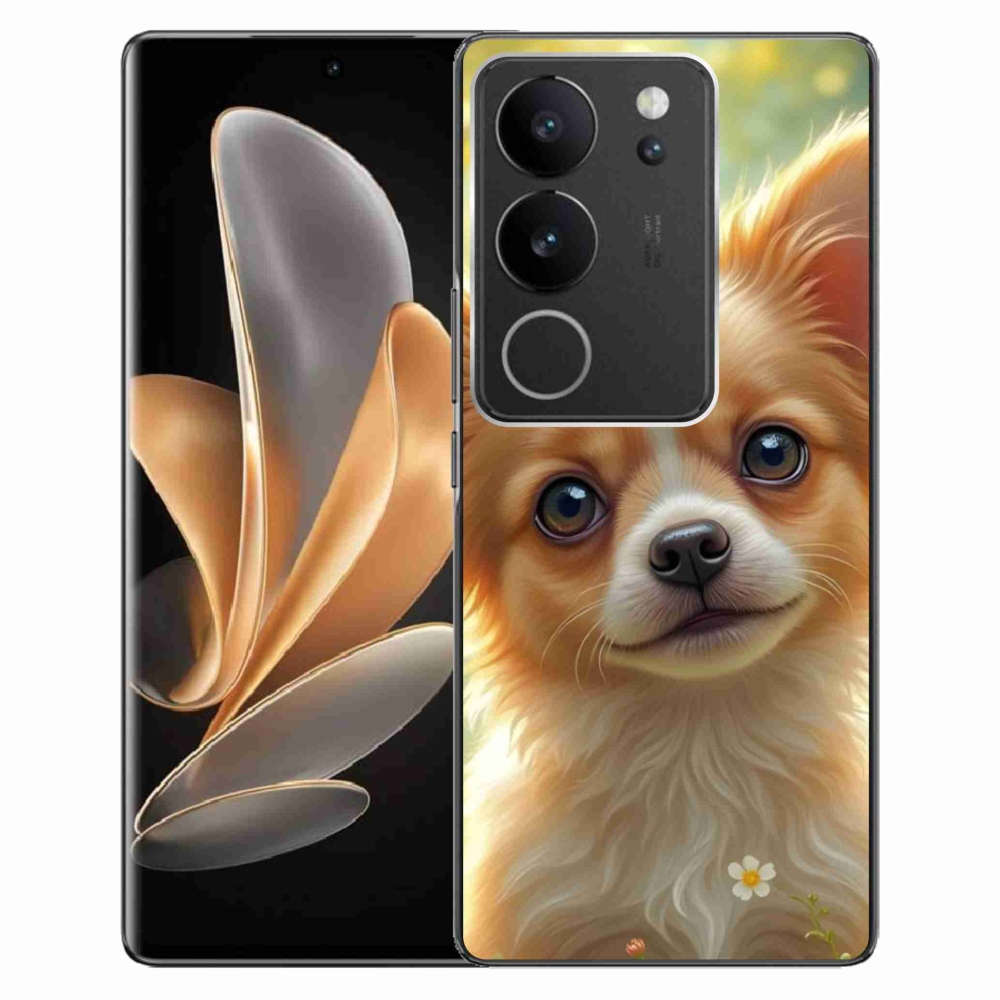 Gélový kryt mmCase na Vivo V29 5G - čivava 5