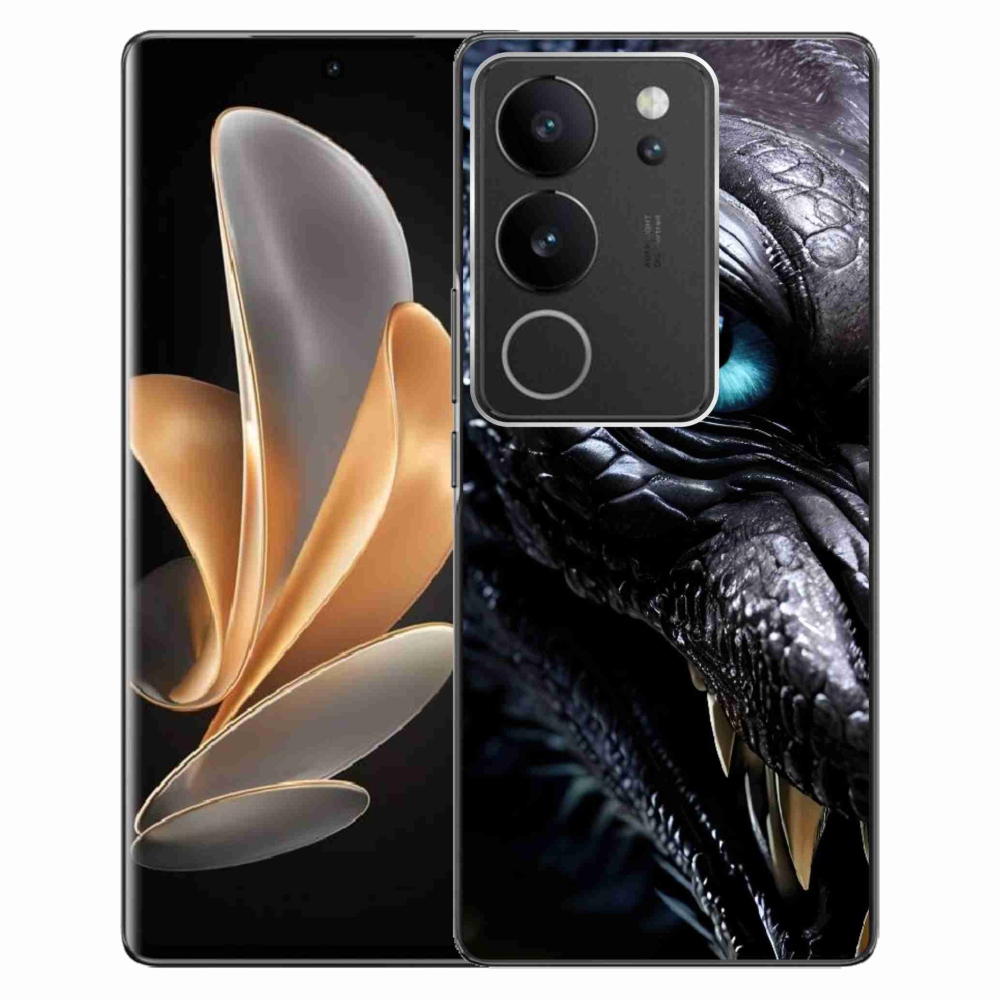 Gélový kryt mmCase na Vivo V29 5G - dračí pohľad