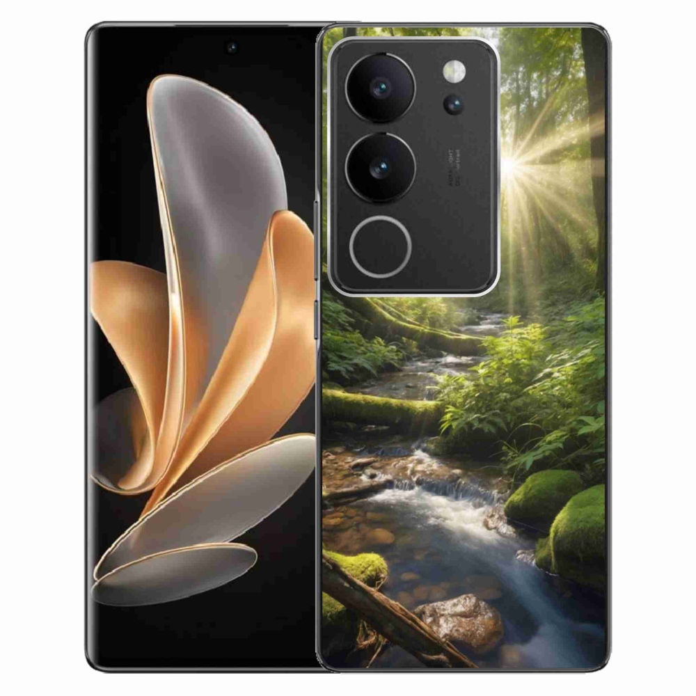 Gélový kryt mmCase na Vivo V29 5G - hlbina lesa