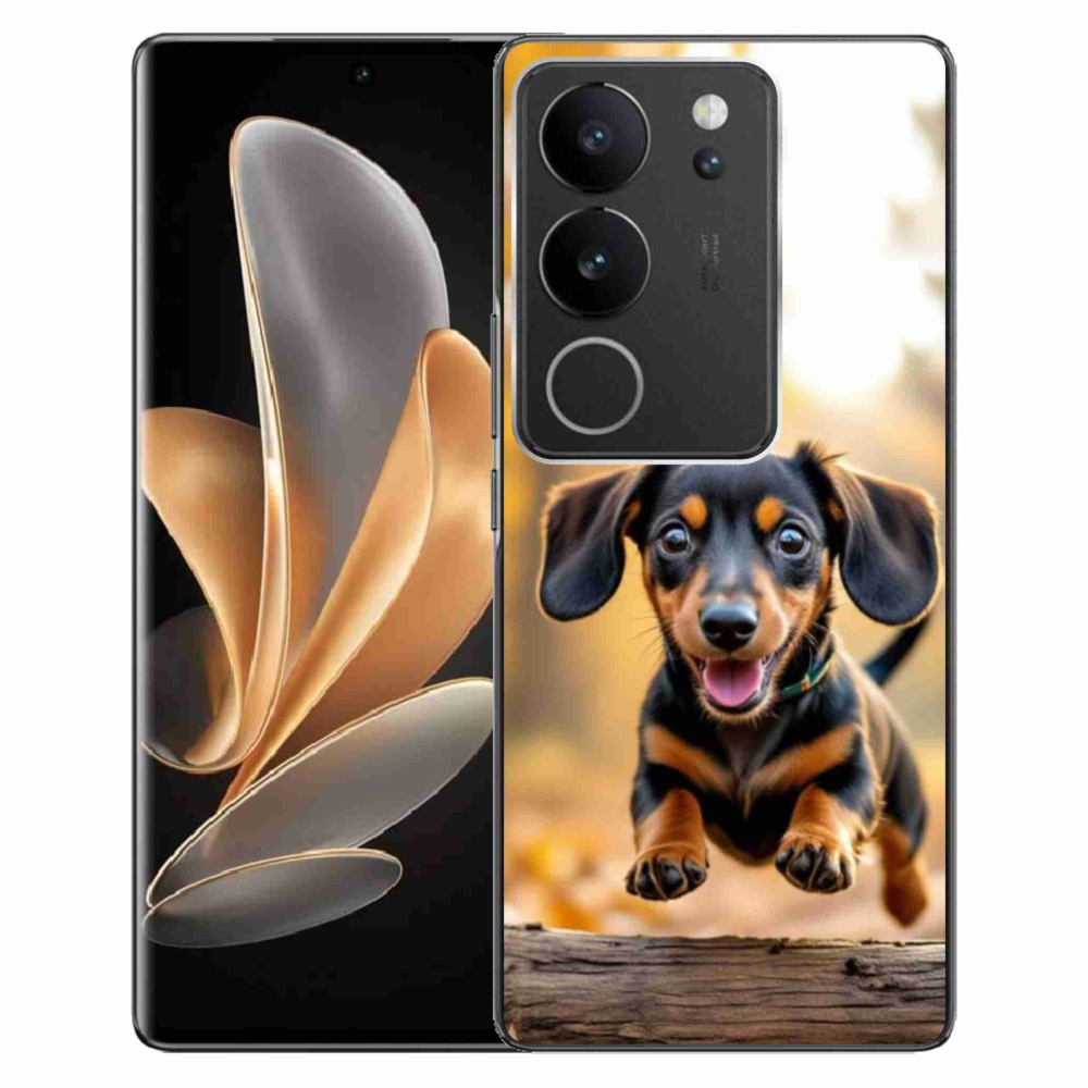 Gélový kryt mmCase na Vivo V29 5G - jazvečík 2