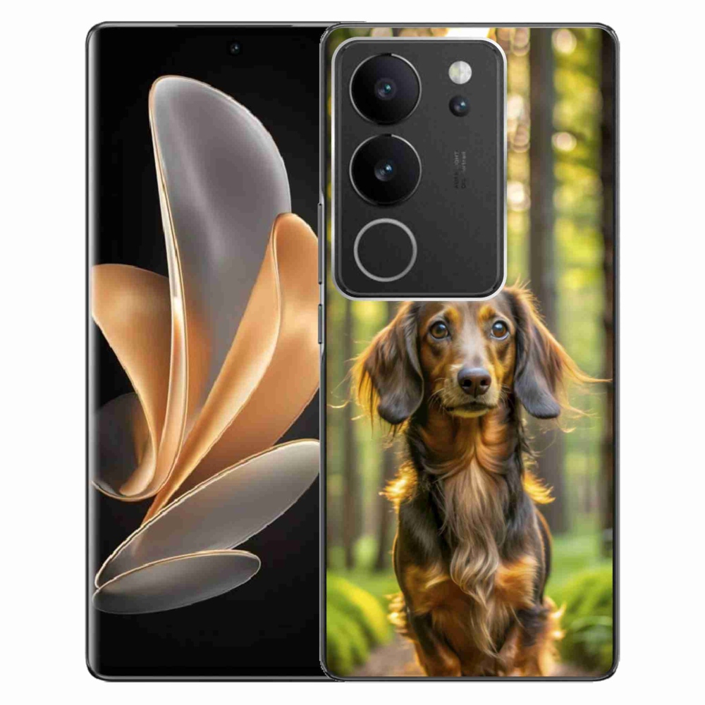 Gélový kryt mmCase na Vivo V29 5G - jazvečík 4