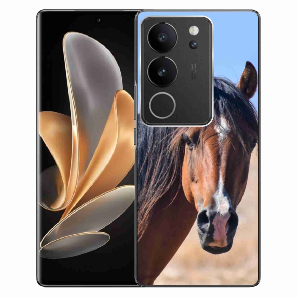 Gélový kryt mmCase na Vivo V29 5G - pokojný kôň