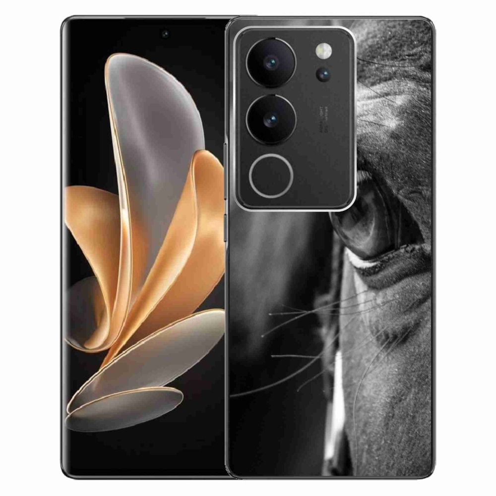 Gélový kryt mmCase na Vivo V29 5G - konský pohľad