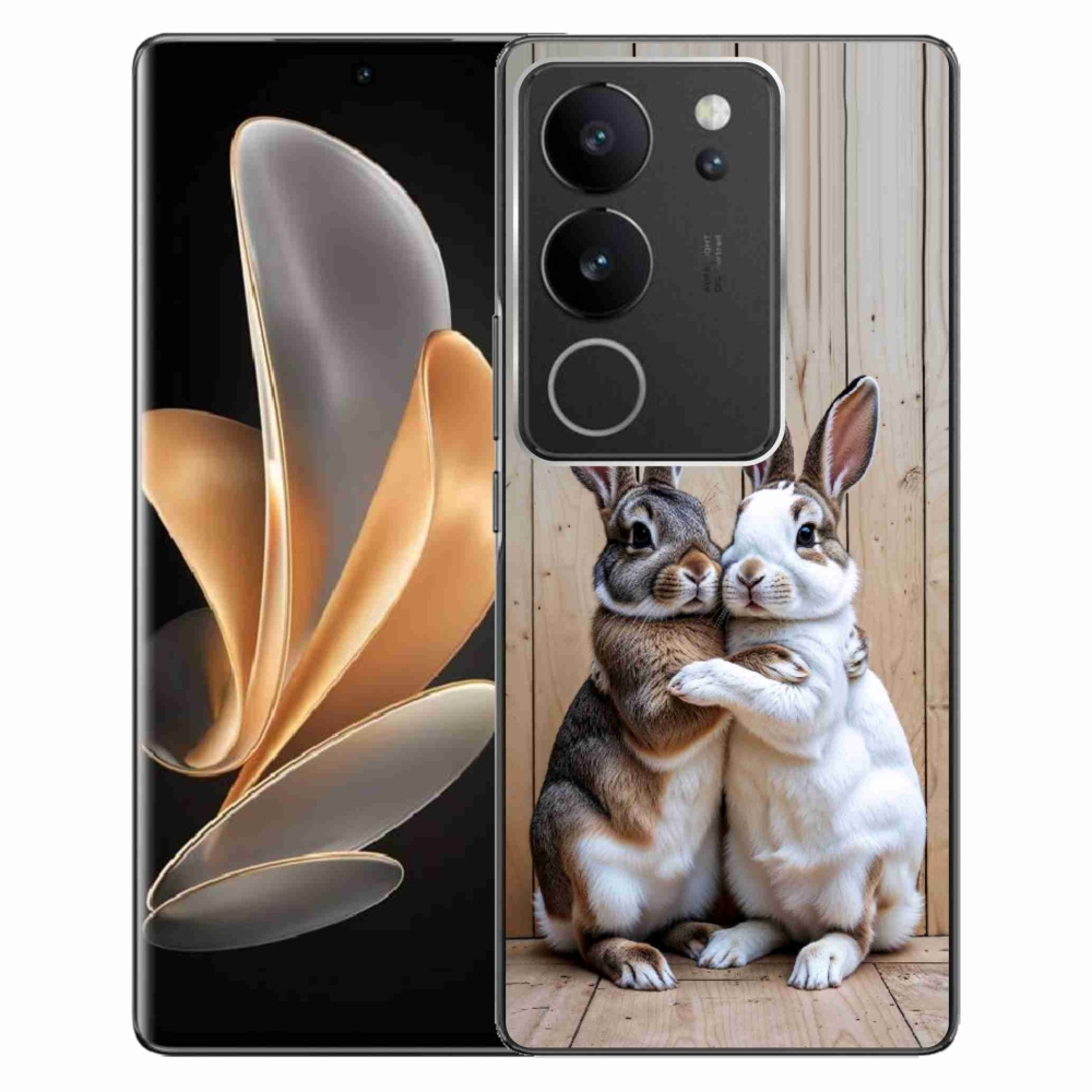 Gélový kryt mmCase na Vivo V29 5G - králičie pár