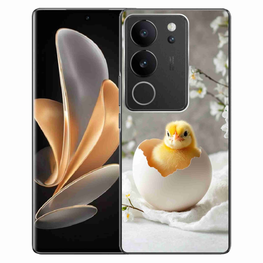 Gélový kryt mmCase na Vivo V29 5G - kuriatko