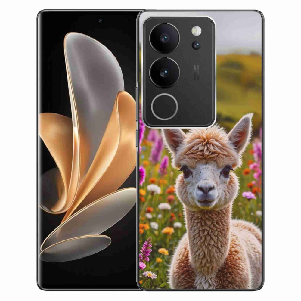 Gélový kryt mmCase na Vivo V29 5G - lama na lúke