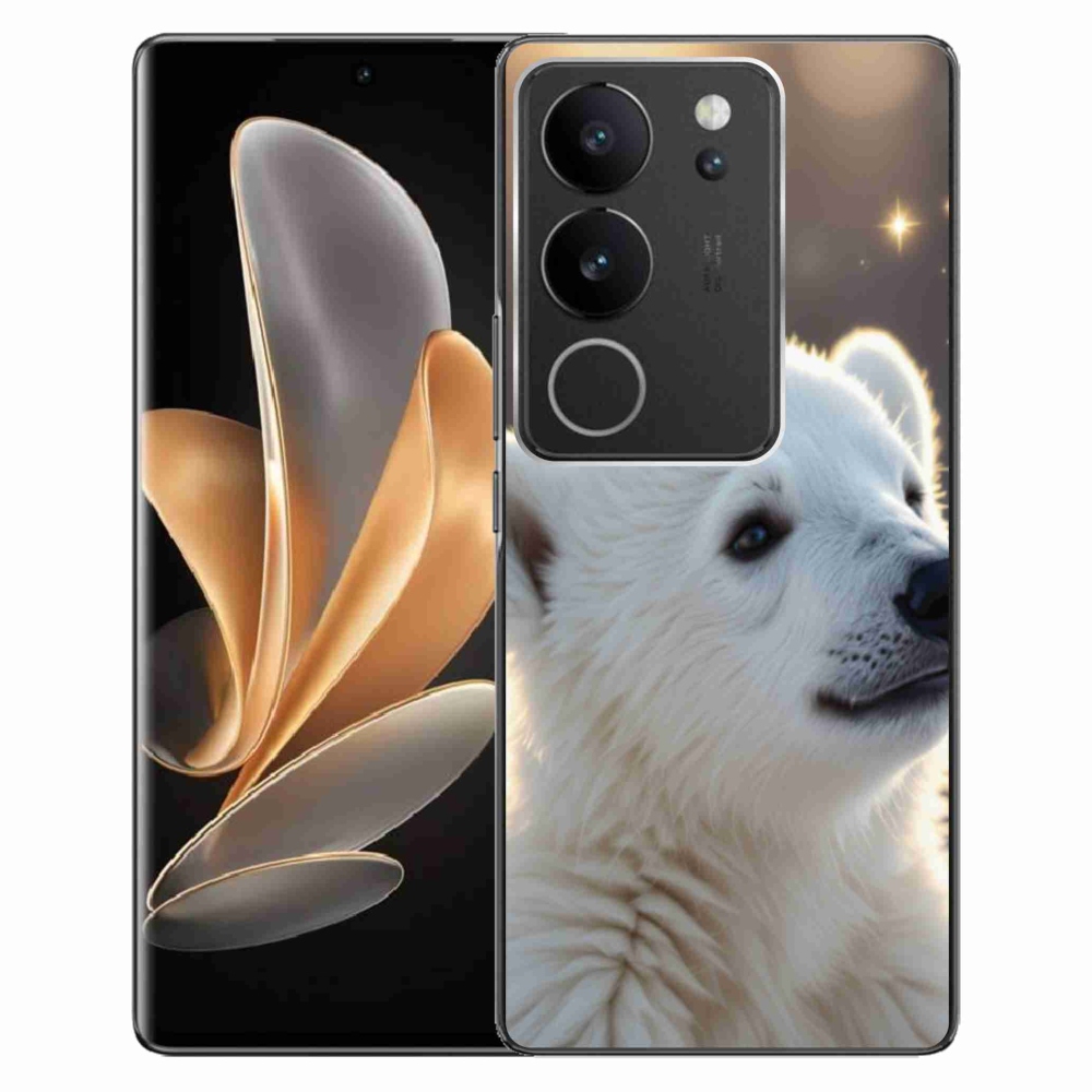 Gélový kryt mmCase na Vivo V29 5G - ľadový medveď