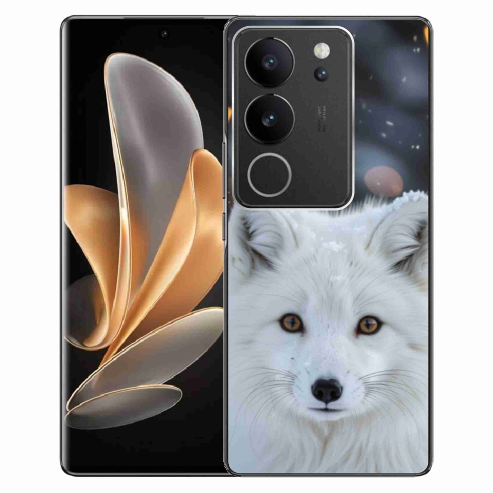 Gélový kryt mmCase na Vivo V29 5G - líška polárna