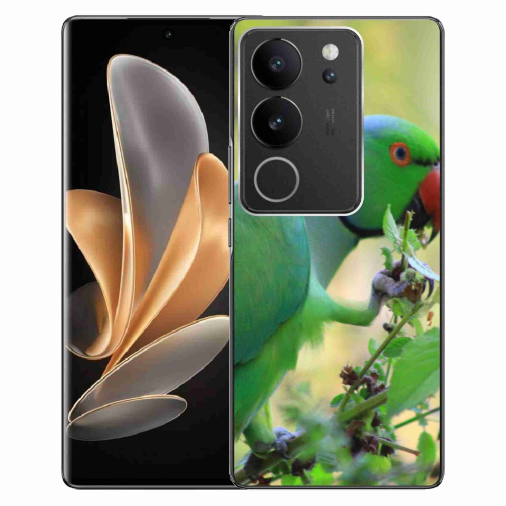 Gélový kryt mmCase na Vivo V29 5G - papagáj alender