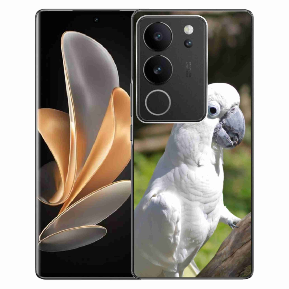 Gélový kryt mmCase na Vivo V29 5G - papagáj kakadu 2
