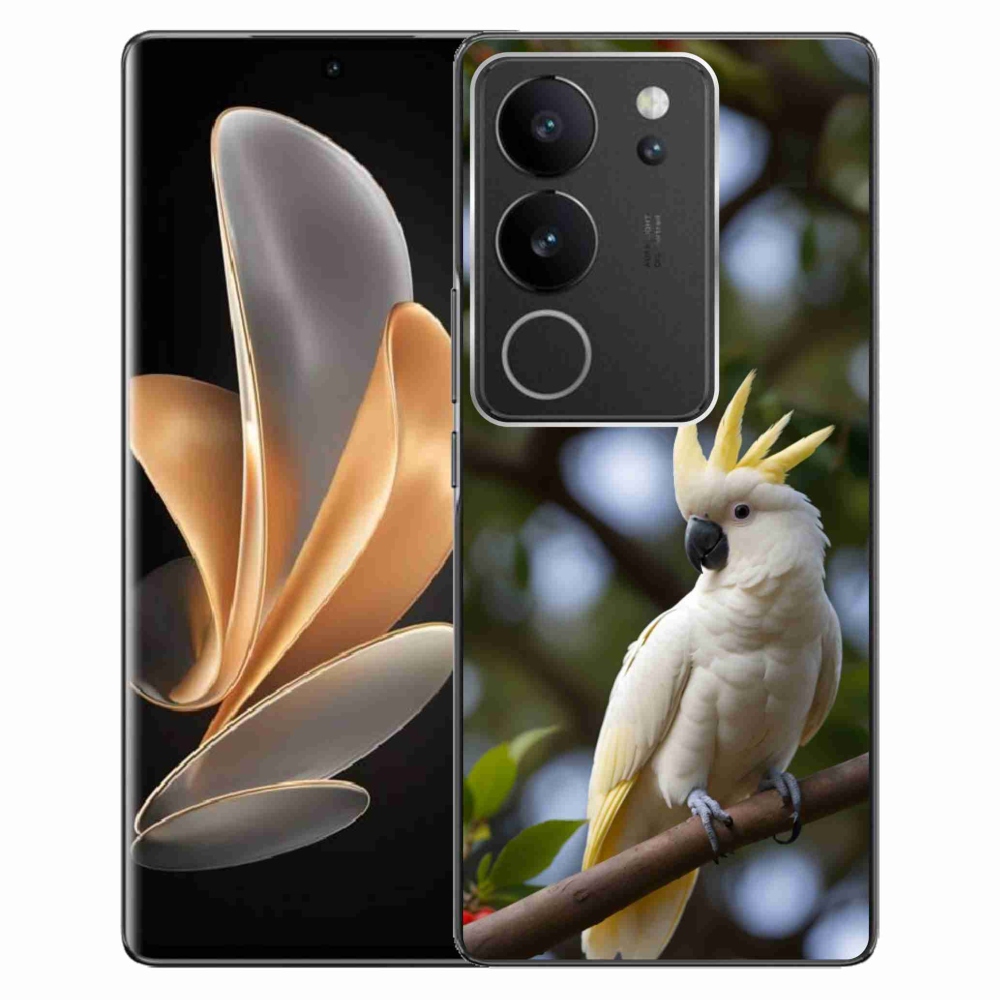 Gélový kryt mmCase na Vivo V29 5G - papagáj kakadu 3
