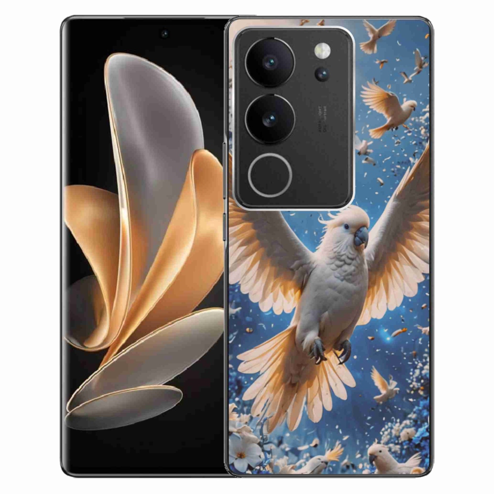 Gélový kryt mmCase na Vivo V29 5G - papagáj kakadu