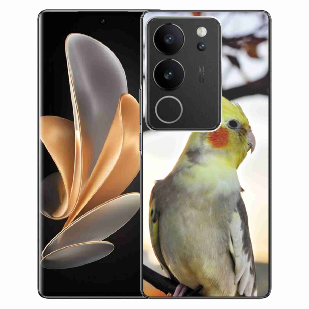 Gélový kryt mmCase na Vivo V29 5G - papagáj korela