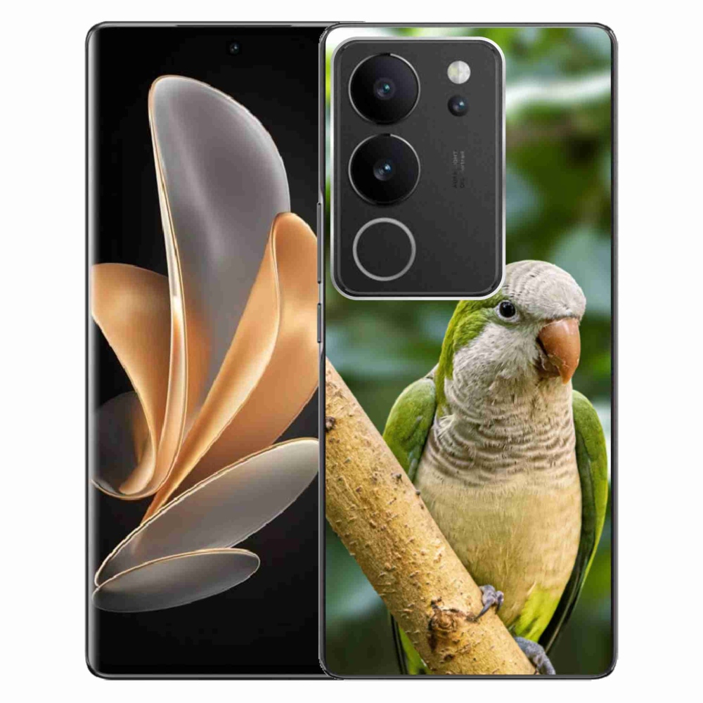 Gélový kryt mmCase na Vivo V29 5G - papagáj mníšok